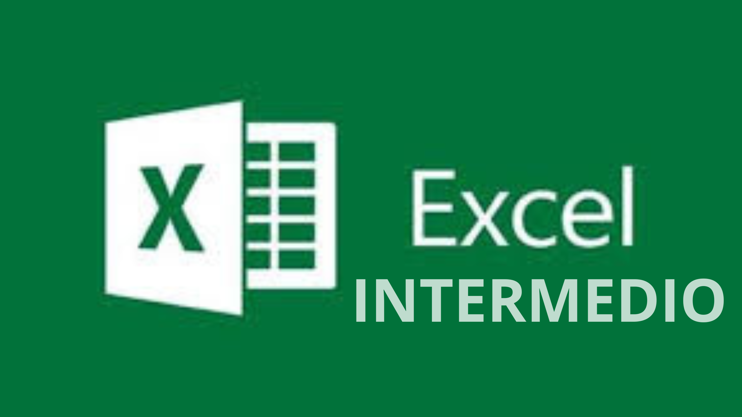 EXCEL  INTERMEDIO Inicio 19 de Agosto  2025 Martes  y Jueves   14:30 a 16:30 horas